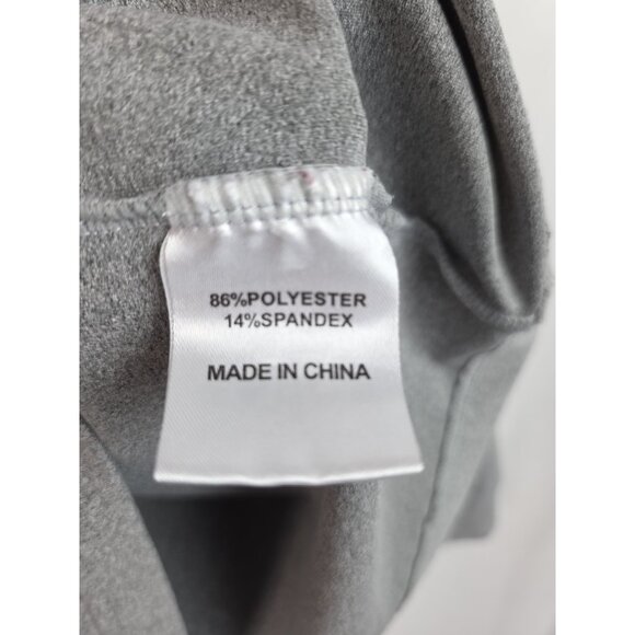 Greenside Golf Men's Shirt Size Medium Gray 1/4 Zip Athletic Long Sleeve Top - Picture 10 of 13